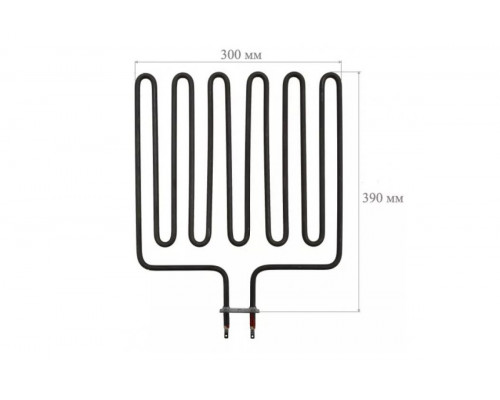 ТЭН для сауны Harvia 2670Вт 230В ZSK-710 Balcik Турция 5 дуг