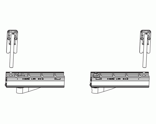 Комплект кареток SKB-S/SE, левый