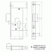 3250573 Замок KFV ригельный 50/PZ/F16/25 1 шт.